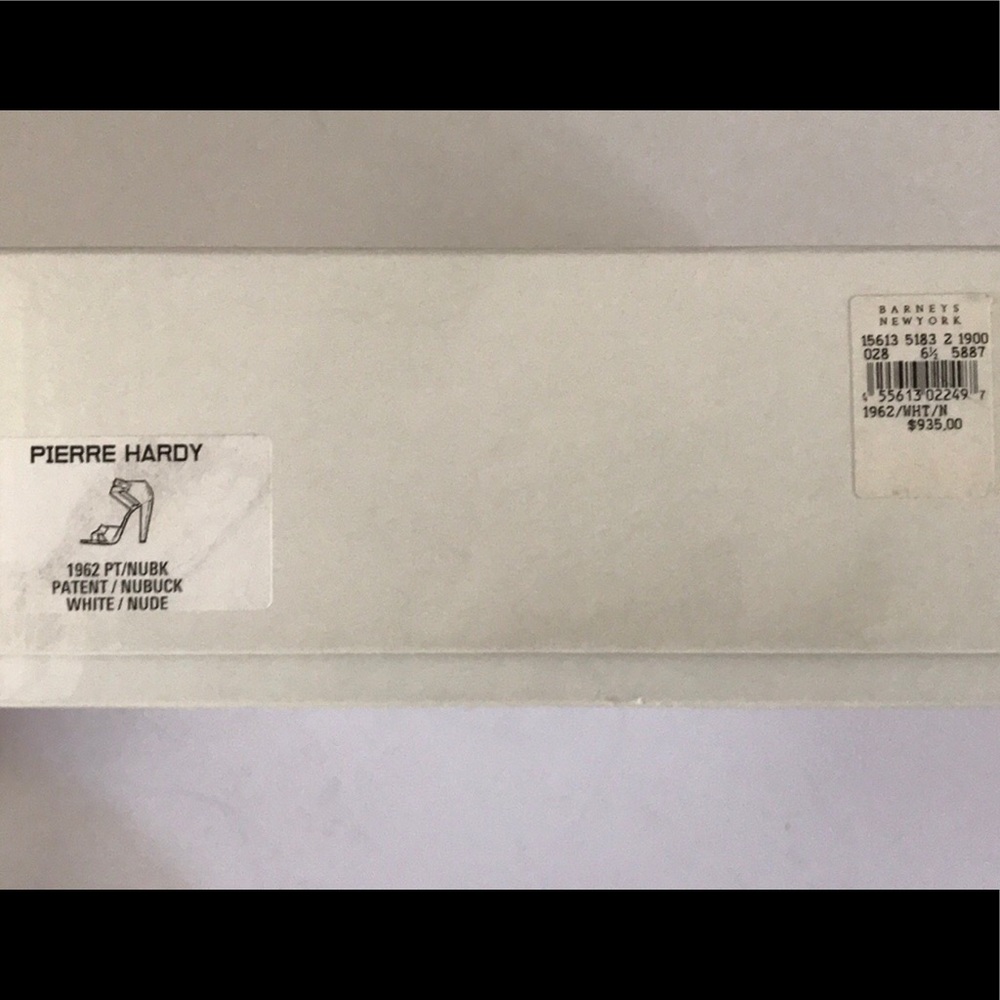 🌟HP🌟NWT Pierre Hardy Patent/Nubuck Heels - Picture 8 of 8